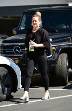 HILARY DUFF Out in Los Angeles 05/29/2019