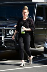 HILARY DUFF Out in Los Angeles 05/29/2019
