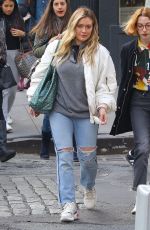 HILARY DUFF Out Shopping in New York 04/30/2019