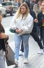 HILARY DUFF Out Shopping in New York 04/30/2019