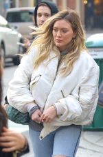 HILARY DUFF Out Shopping in New York 04/30/2019