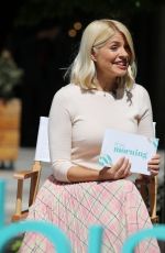 HOLLY WILLOGHBY and LISA SNOWDON Outside ITV Studios in London 05/14/2019