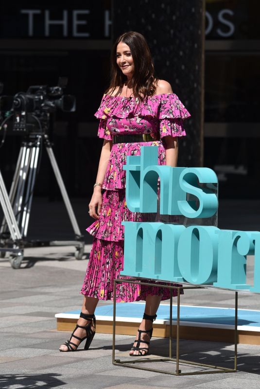 HOLLY WILLOGHBY and LISA SNOWDON Outside ITV Studios in London 05/14/2019