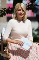 HOLLY WILLOGHBY and LISA SNOWDON Outside ITV Studios in London 05/14/2019