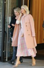 HOLLY WILLOGHBY and LISA SNOWDON Outside ITV Studios in London 05/14/2019