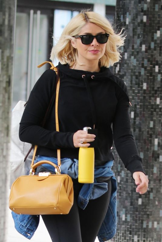 HOLLY WILLOGHBY Leaves ITV Studios in London 05/07/2019