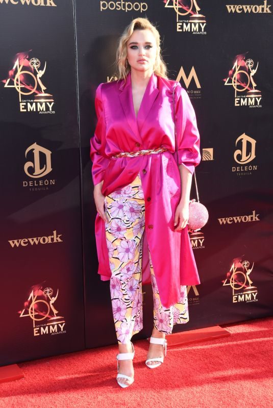 HUNTER HALEY KING at Daytime Creative Arts Emmy Awards 2019 in Pasadena 05/03/2019