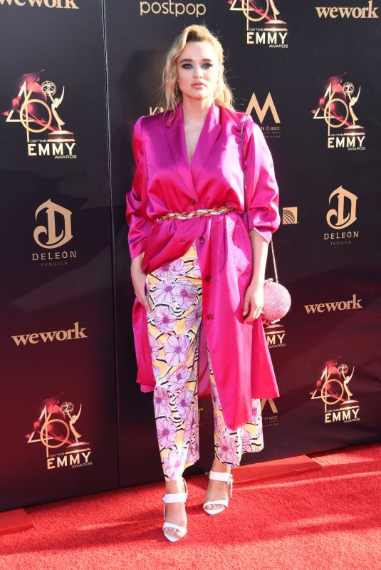 HUNTER HALEY KING at Daytime Creative Arts Emmy Awards 20119 in Pasadena 05/03/2019