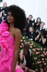 IMAAN HAMMAM at 2019 Met Gala in New York 05/06/2019