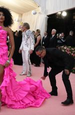 IMAAN HAMMAM at 2019 Met Gala in New York 05/06/2019