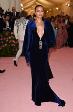 IRINA SHAYK at 2019 Met Gala in New York 05/06/2019