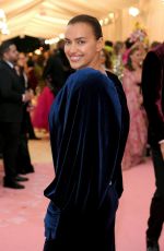 IRINA SHAYK at 2019 Met Gala in New York 05/06/2019