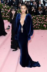 IRINA SHAYK at 2019 Met Gala in New York 05/06/2019