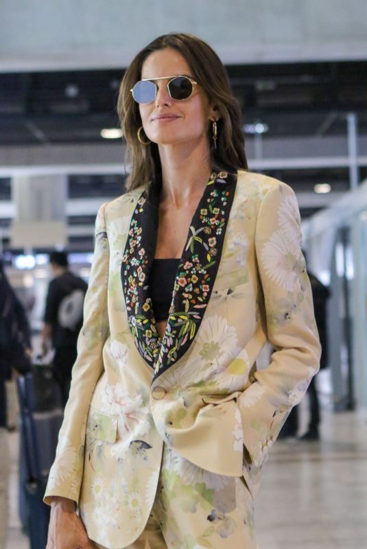 IZABEL GOULART Arrives at Nice Airport at 72nd Annual Cannes Film Festival 05/13/2019