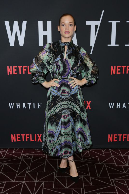 JANE LEVY at What/If Premiere in West Hollywood 05/16/2019