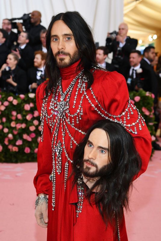 JARED LETO at 2019 Met Gala in New York 05/06/2019
