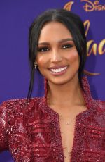 JASMINE TOOKES at Aladdin Premiere in Los Angeles 05/21/2019