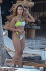 JENA FRUMES and JILLY ANAIS in Bikinis at a Beach in Tulum 05/01/2019