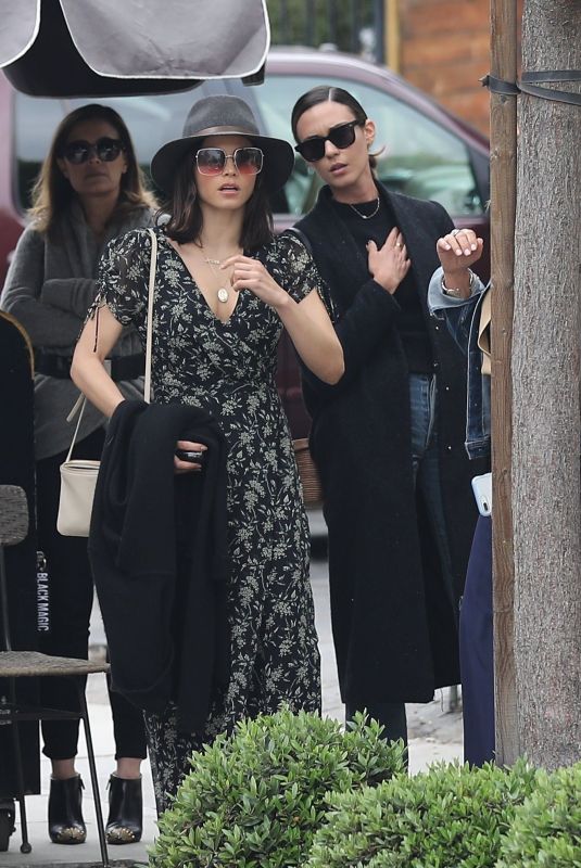 JENNA DEWAN and ODETTE ANNABLE Out for Lunch in West Hollywood 05/15/2019