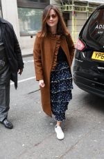JENNA LOUISE COLEMAN Arrives at Graham Norton Show in London 05/11/2019