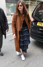 JENNA LOUISE COLEMAN Arrives at Graham Norton Show in London 05/11/2019