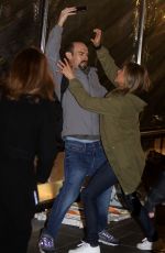 JENNIFER ANISTON and REESE WITHERSPOON Attacking Fan for Taking Their Photo in New York 05/09/2019