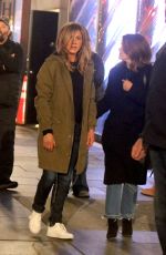 JENNIFER ANISTON and REESE WITHERSPOON Attacking Fan for Taking Their Photo in New York 05/09/2019