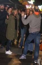 JENNIFER ANISTON and REESE WITHERSPOON Attacking Fan for Taking Their Photo in New York 05/09/2019