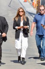 JENNIFER ANISTON Arrives at Jimmy Kimmel Live! in Hollywood 05/29/2019