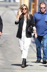 JENNIFER ANISTON Arrives at Jimmy Kimmel Live! in Hollywood 05/29/2019