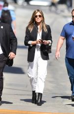 JENNIFER ANISTON Arrives at Jimmy Kimmel Live! in Hollywood 05/29/2019