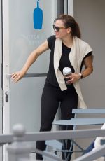 JENNIFER GARNER Out for Coffee after Gym in Brentwood 05/04/2019