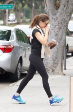 JENNIFER GARNER Out for Coffee after Gym in Brentwood 05/04/2019
