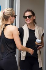 JENNIFER GARNER Out for Coffee after Gym in Brentwood 05/04/2019