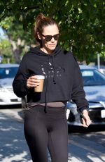 JENNIFER GARNER Out for Coffee in Brentwood 05/11/2019