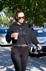 JENNIFER GARNER Out for Coffee in Brentwood 05/11/2019
