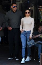 JENNIFER LOPEZ and Alex Rodriguez Out for Lunch in Miami 05/29/2019