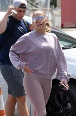 JENNIFER LOPEZ Arrives at as Gym in Miami 05/29/2019
