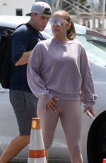 JENNIFER LOPEZ Arrives at as Gym in Miami 05/29/2019