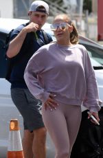 JENNIFER LOPEZ Arrives at as Gym in Miami 05/29/2019