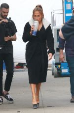 JENNIFER LOPEZ, CONSTANCE WU and KEKE PALMER on the Set of Hustlers in New York 05/02/2019