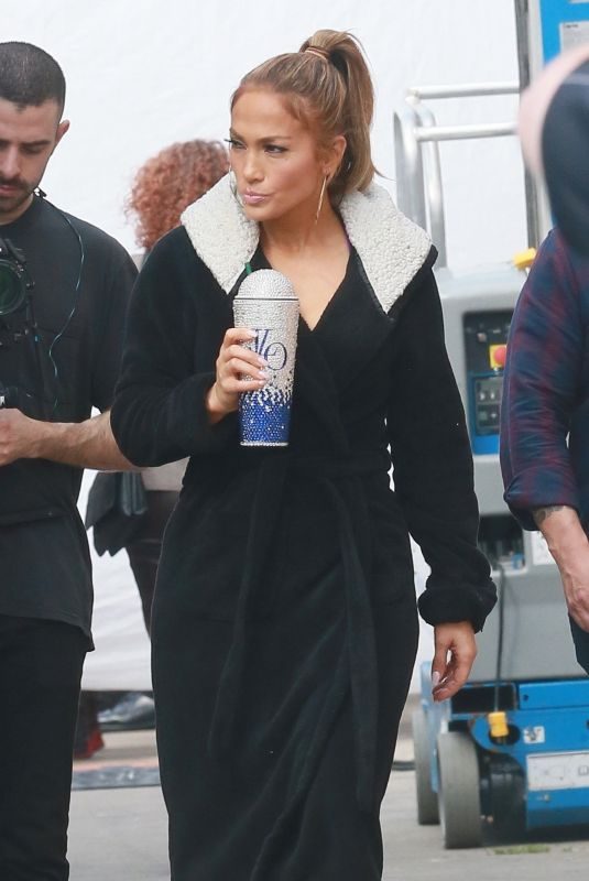 JENNIFER LOPEZ, CONSTANCE WU and KEKE PALMER on the Set of Hustlers in New York 05/02/2019
