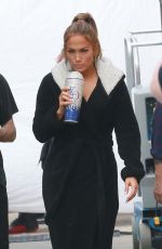 JENNIFER LOPEZ, CONSTANCE WU and KEKE PALMER on the Set of Hustlers in New York 05/02/2019