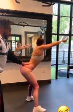 JENNIFER LOPEZ Workout at a Gym - Instagram Pictures and Video 05/25/2019