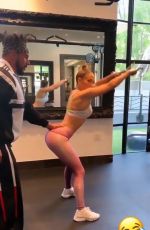 JENNIFER LOPEZ Workout at a Gym - Instagram Pictures and Video 05/25/2019