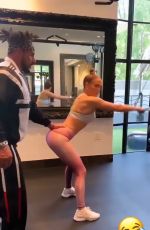 JENNIFER LOPEZ Workout at a Gym - Instagram Pictures and Video 05/25/2019