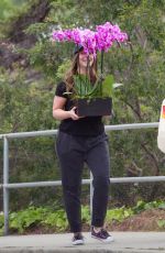 JENNIFER LOVE HEWITT Carries Some Flowers Out in Los Angeles 05/12/2019