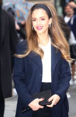 JESSICA ALBA Arrives at AOL Build in New York 05/14/2019