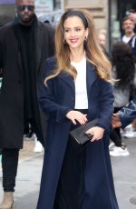 JESSICA ALBA Arrives at AOL Build in New York 05/14/2019