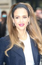 JESSICA ALBA Arrives at AOL Build in New York 05/14/2019